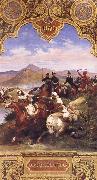 Horace Vernet The Battle Below the hills of Affroun USA oil painting artist